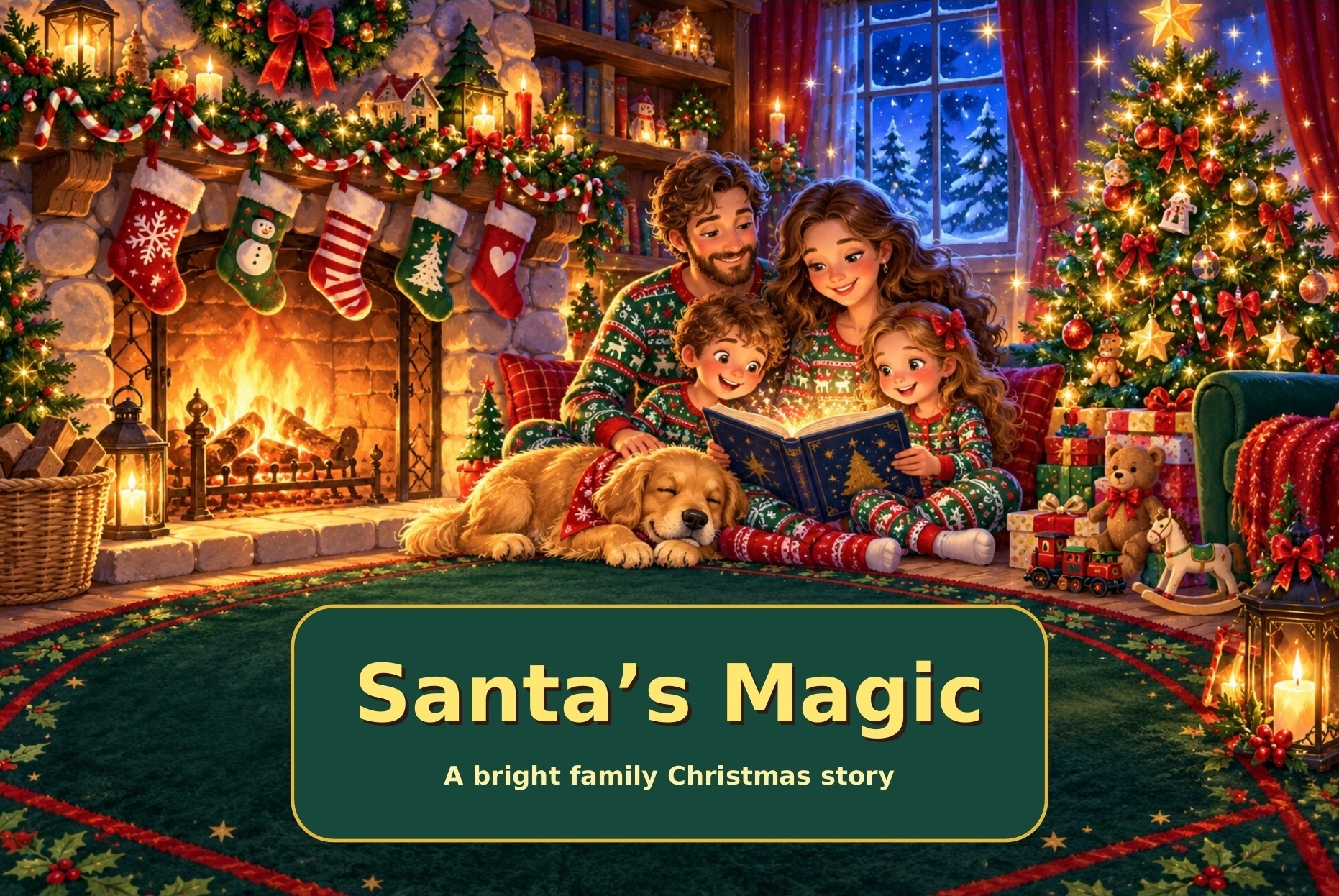 Cover of Santa's Magic by G.J. Cooper
